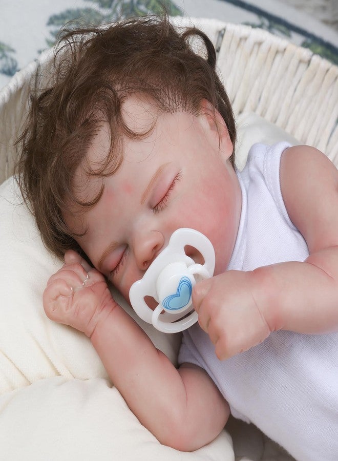 KSBD Lifelike Reborn Baby Dolls - 16 Inch Realistic Newborn Baby Dolls with Cloth Body, Sleeping Real Life Baby Boy Dolls for Kids 3+ - Image 4